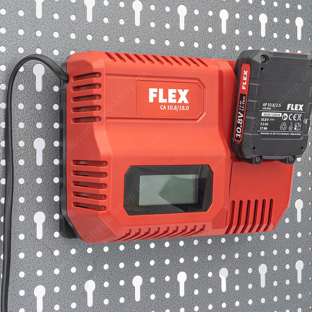 APS Detailing X-ORG Halterung für Flex PXE 80 10.8V + 18V Akku-Ladegerät APS X-ORG Halterung für Flex PXE 80 10.8V + 18V Akku-Ladegerät