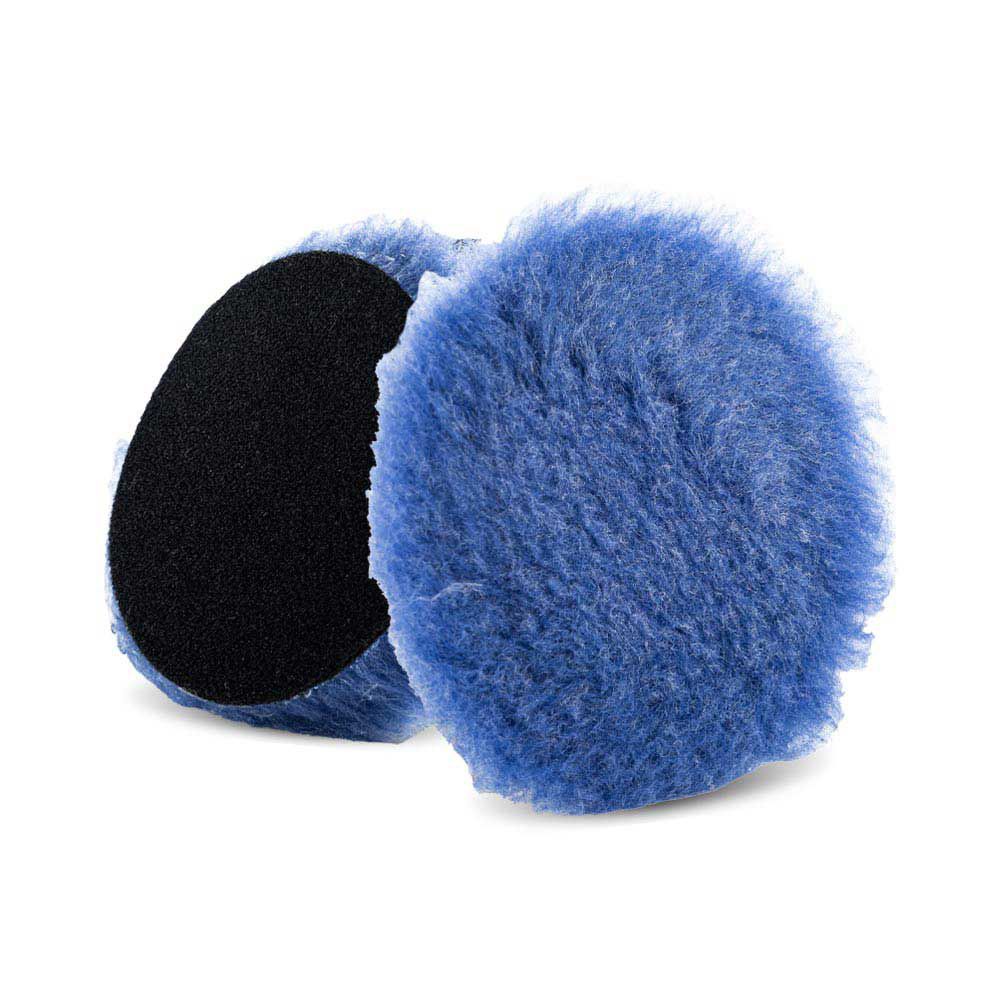 Lake Country Polierpad 75mm Blue Foamed Wool Hybrid 25mm Ø 75mm