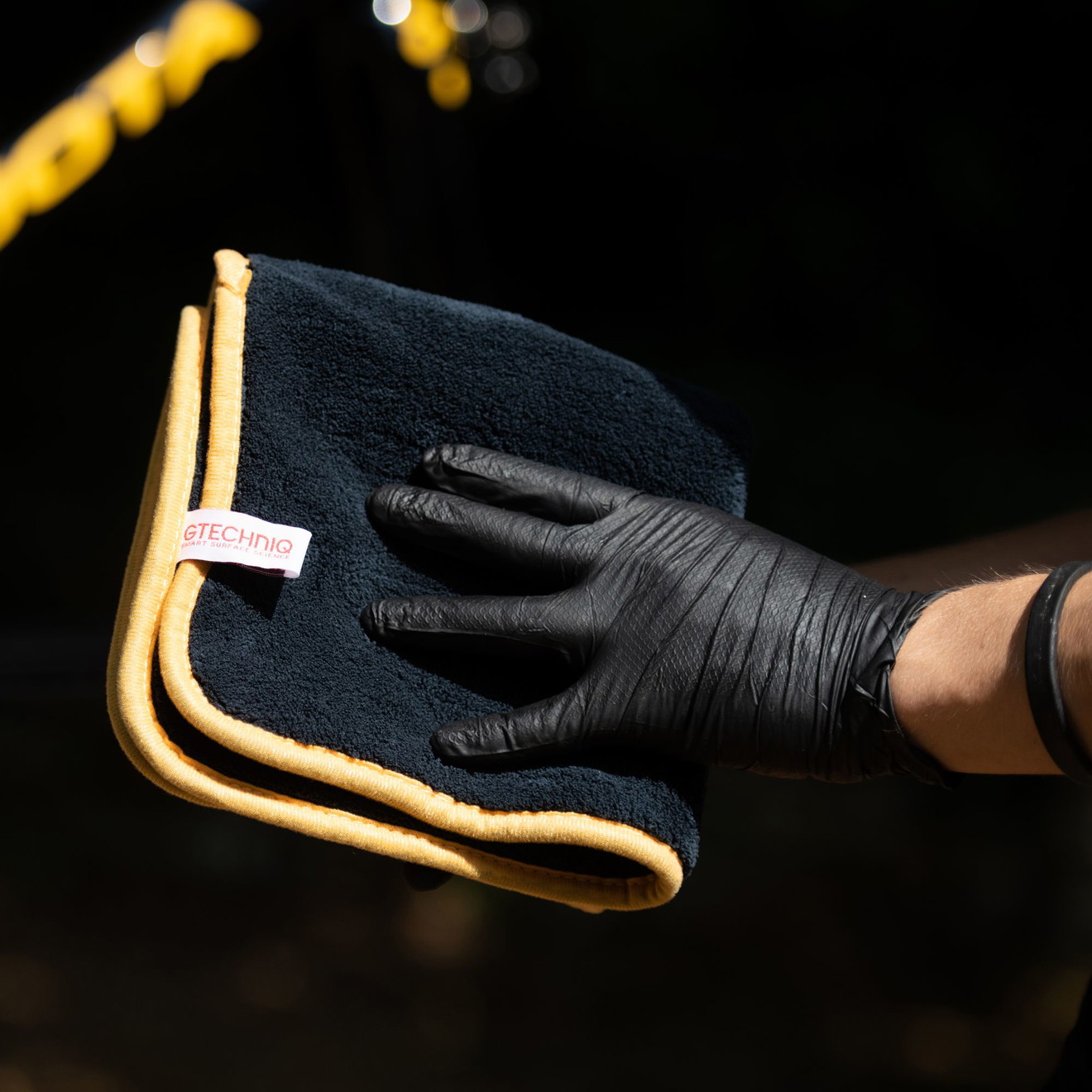 Gtechniq Bike Trockentuch Fahrrad, EBike, Pedelec Drying Towel 40x40cm 1000gsm Fahrrad nach der Wäsche trocknen