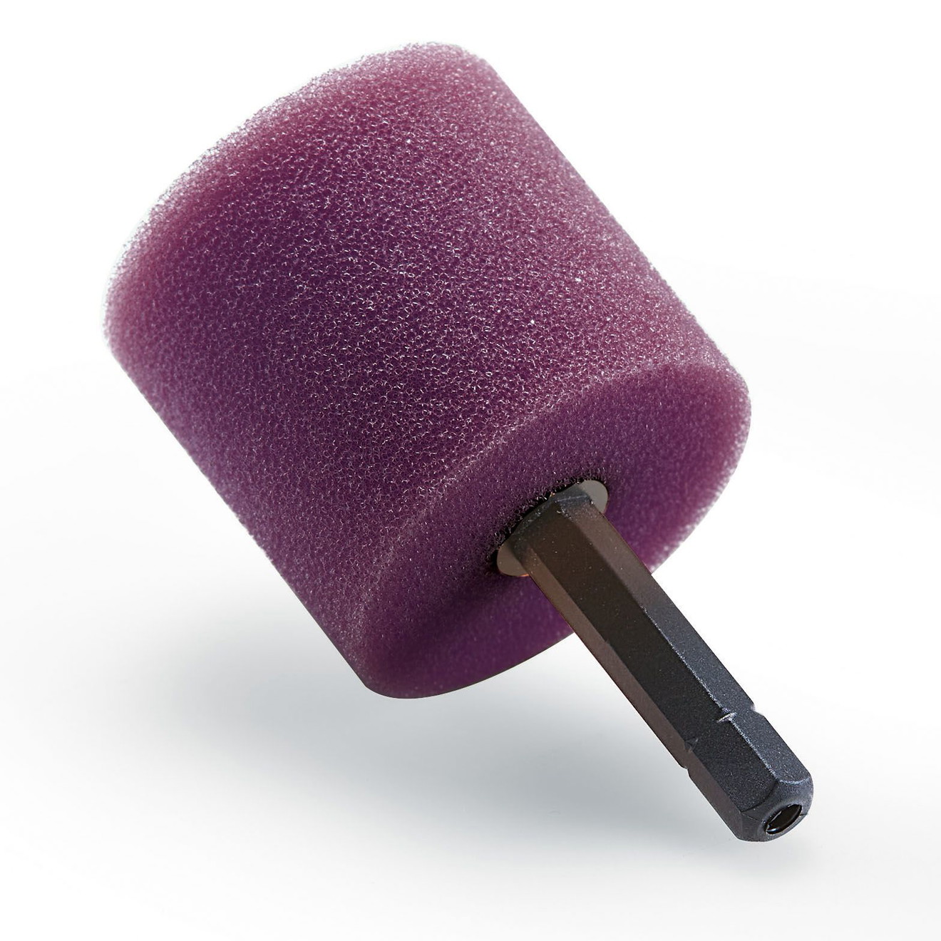 Flex Polierschwamm Polierzylinder medium 1/4 Hex Bit Aufnahme VE1 Flex Polishing Sponge Cylinder Medium 1/4 Hex Bit Mount