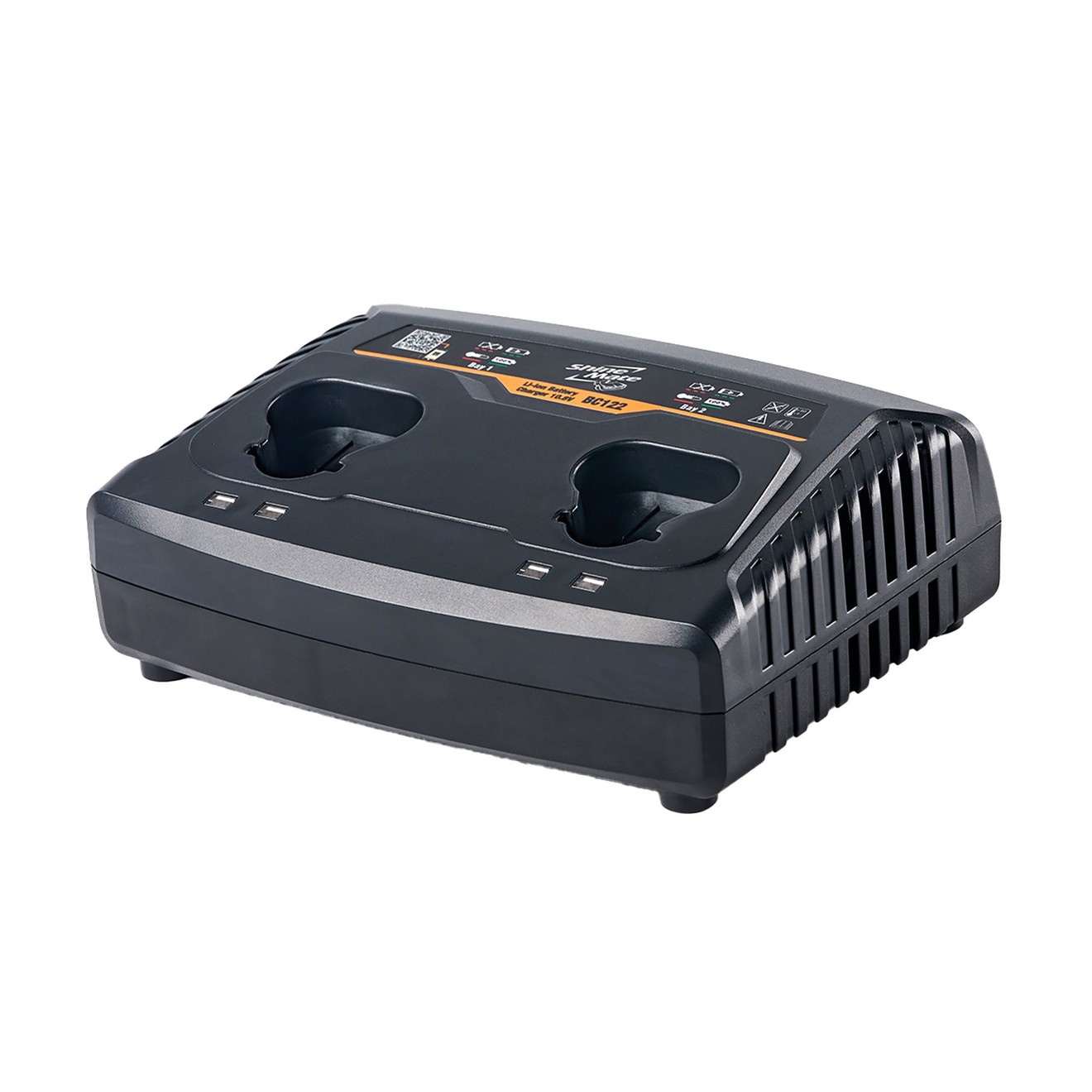 ShineMate Schnell-Ladegerät BC122 Dual parallel für 10.8V Akkus Chargeur rapide ShineMate BC122 Dual Parallel pour batteries 10,8V