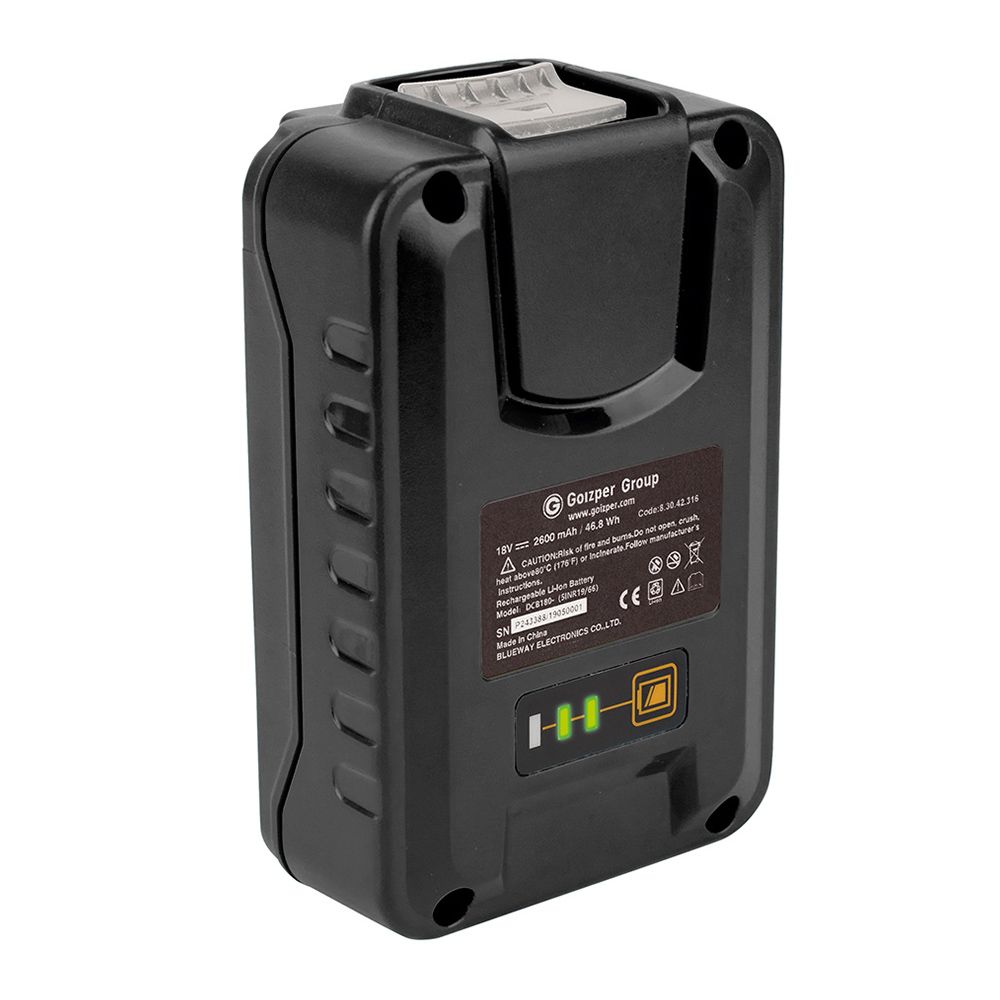 Batterie Lithium-Ion IK 18V 2600 mAh pour pulvérisateurs IK