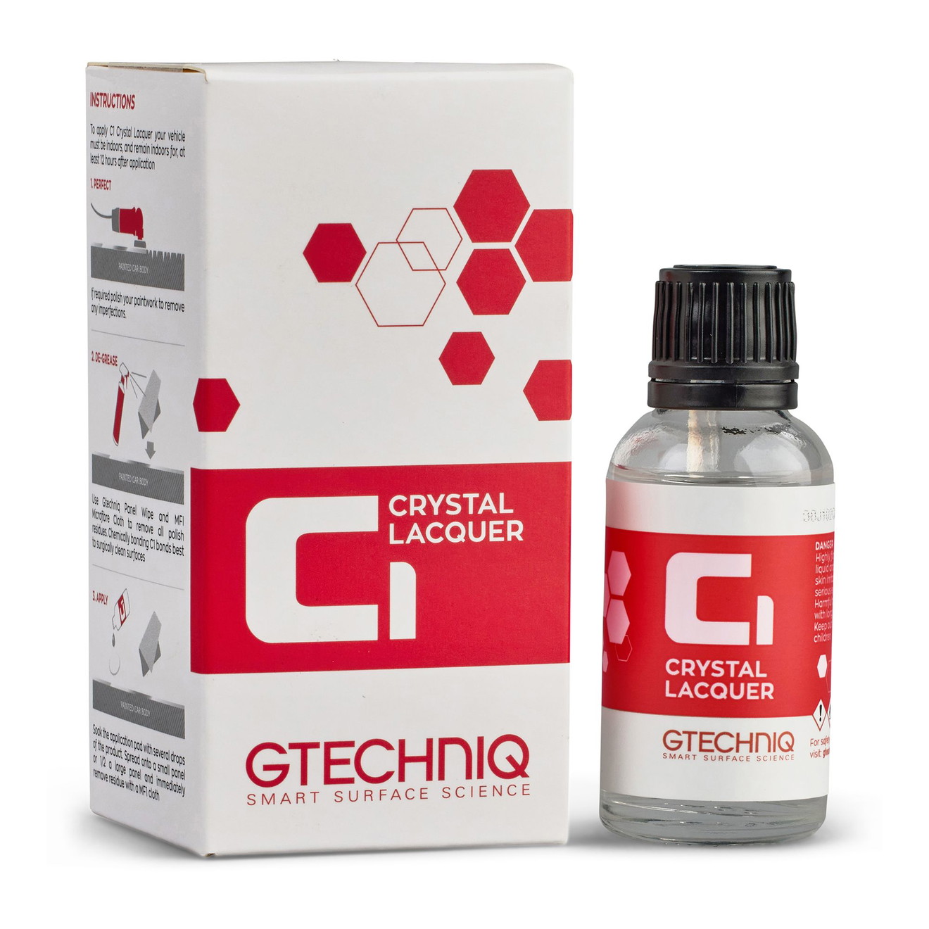 Gtechniq Ceramic Coating Crystal Lacquer C1 Classic Car, Matte 30ml