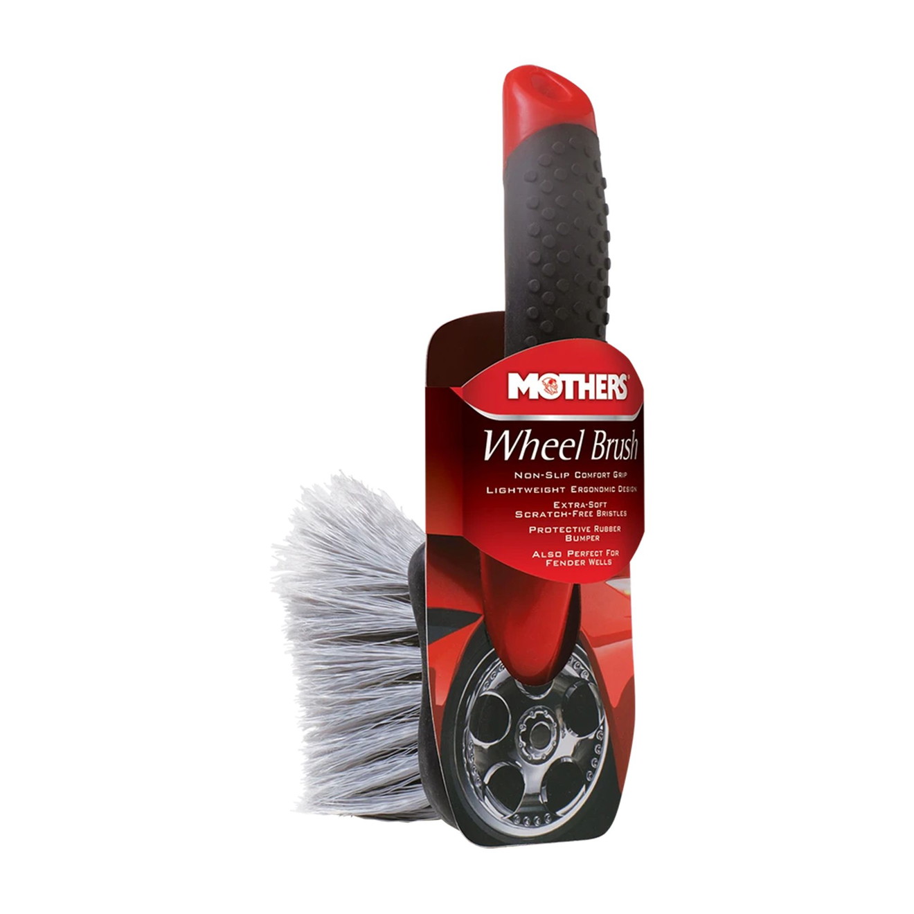 Mothers Contoured Wheel Brush - Wheel Cleaning Brush