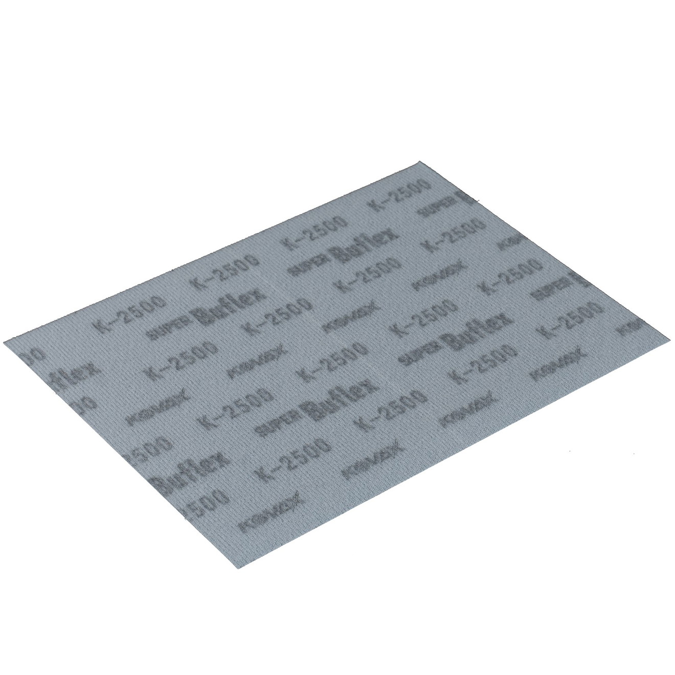 KOVAX Buflex Dry Trockenschleif-Streifen 170 x 130mm blau P2500 mittig perforiert