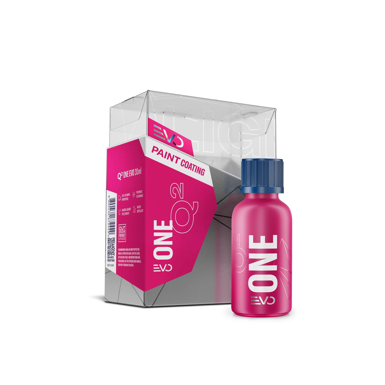 GYEON Q2 One EVO Auto Keramikbeschichtung Set Light Box 30ml Keramikbeschichtung & Keramikerversiegelung