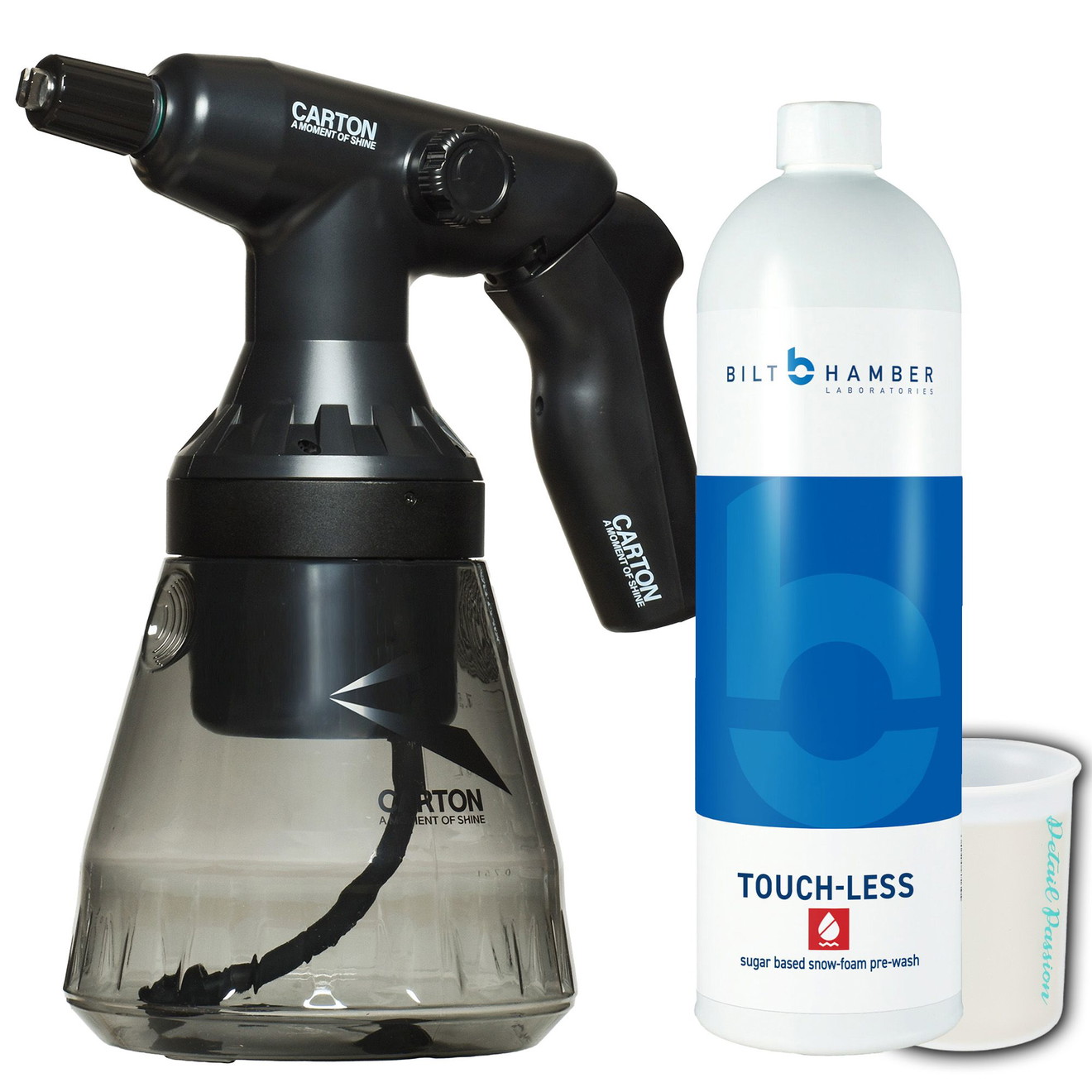 Carton Akku e Foamer Bilt Hamber Touchless Bundle Schaumsprüher + Zubehör Akku Schaumsprüher