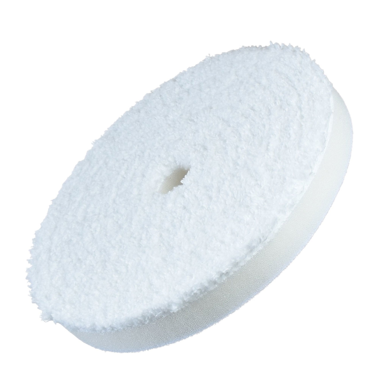 Rupes Polierpad 125mm D-A Mikrofaser ULTRAFINE ultra-fein weiß Ø 130mm Rupes 125mm D/A Ultra-Fine Microfiber Polishing Pad Ø 130mm
