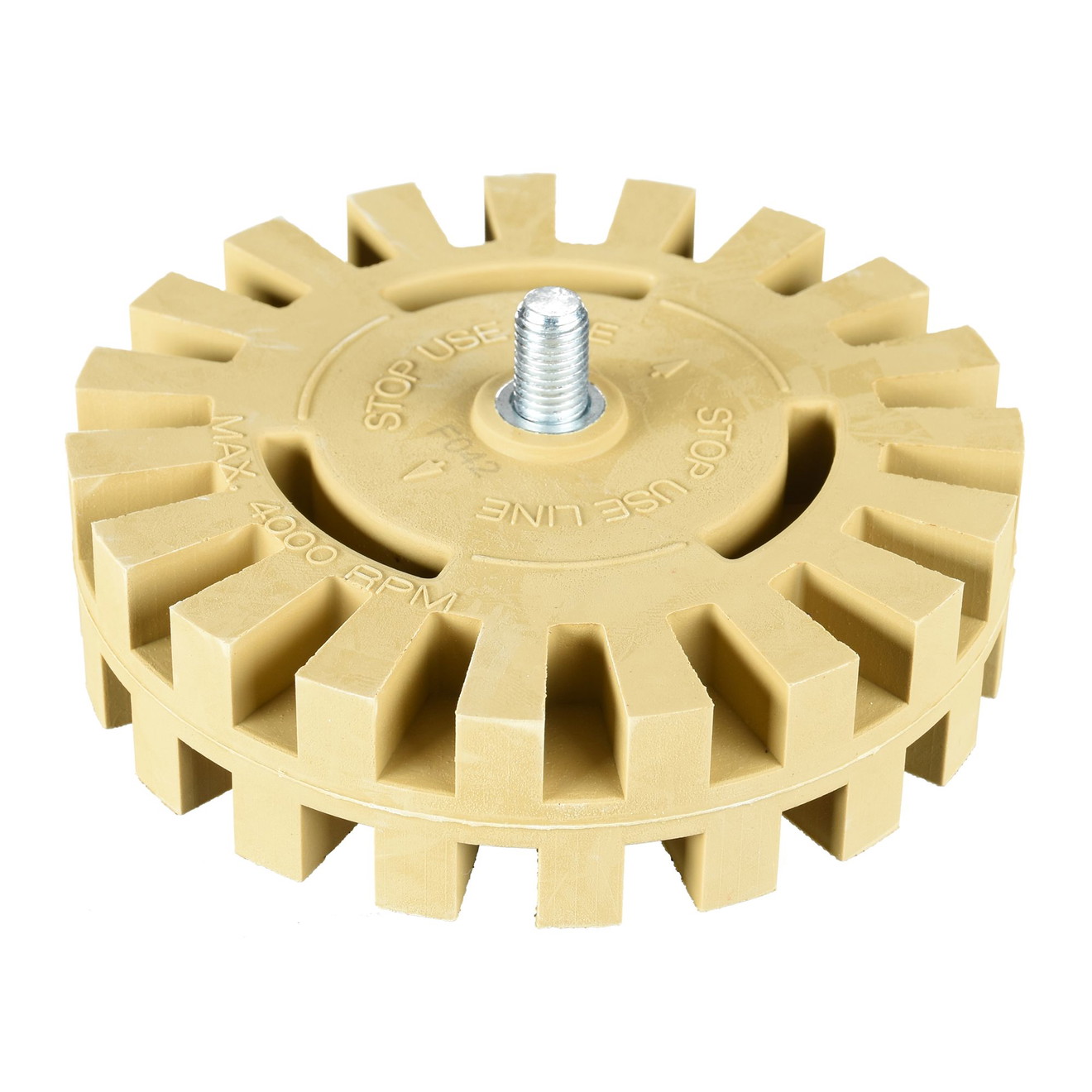 ShineMate Eraser Pad doppia dentatura 100 mm per rimozione adesivi