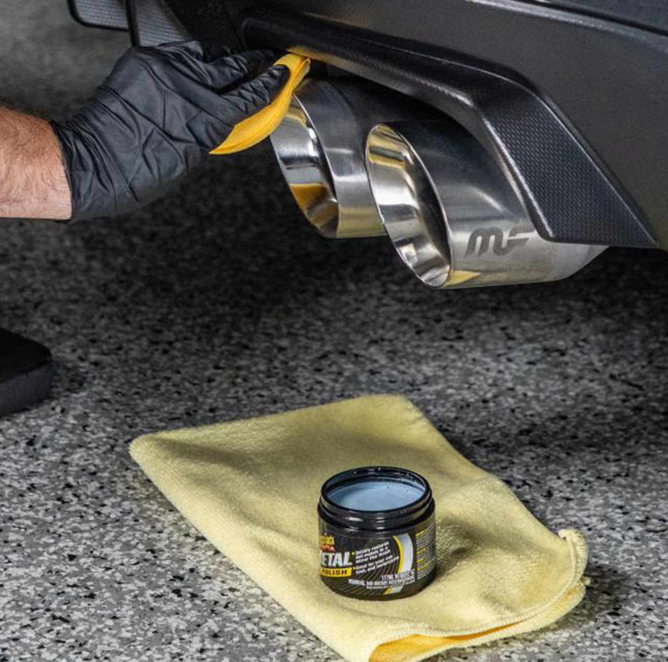 Meguiars Metal Polish Metallpolitur mit Versiegelung 177ml