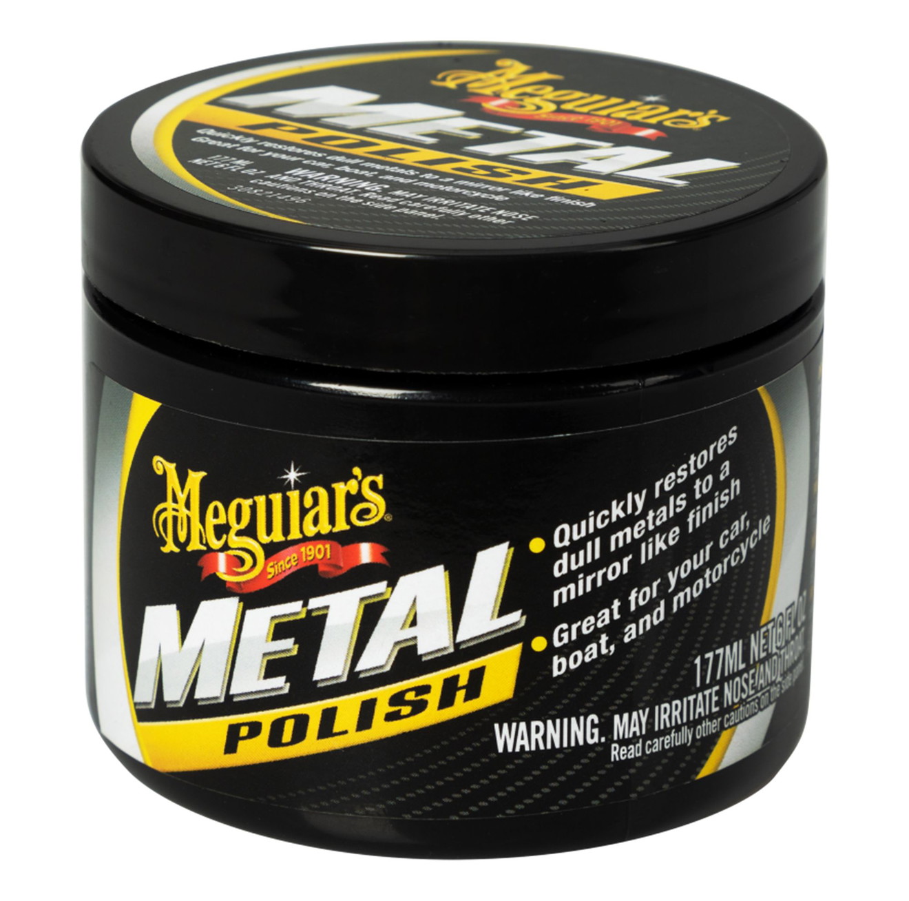 Meguiars Metal Polish Metallpolitur mit Versiegelung 177ml Meguiar's Metal Polish with Sealant 177ml