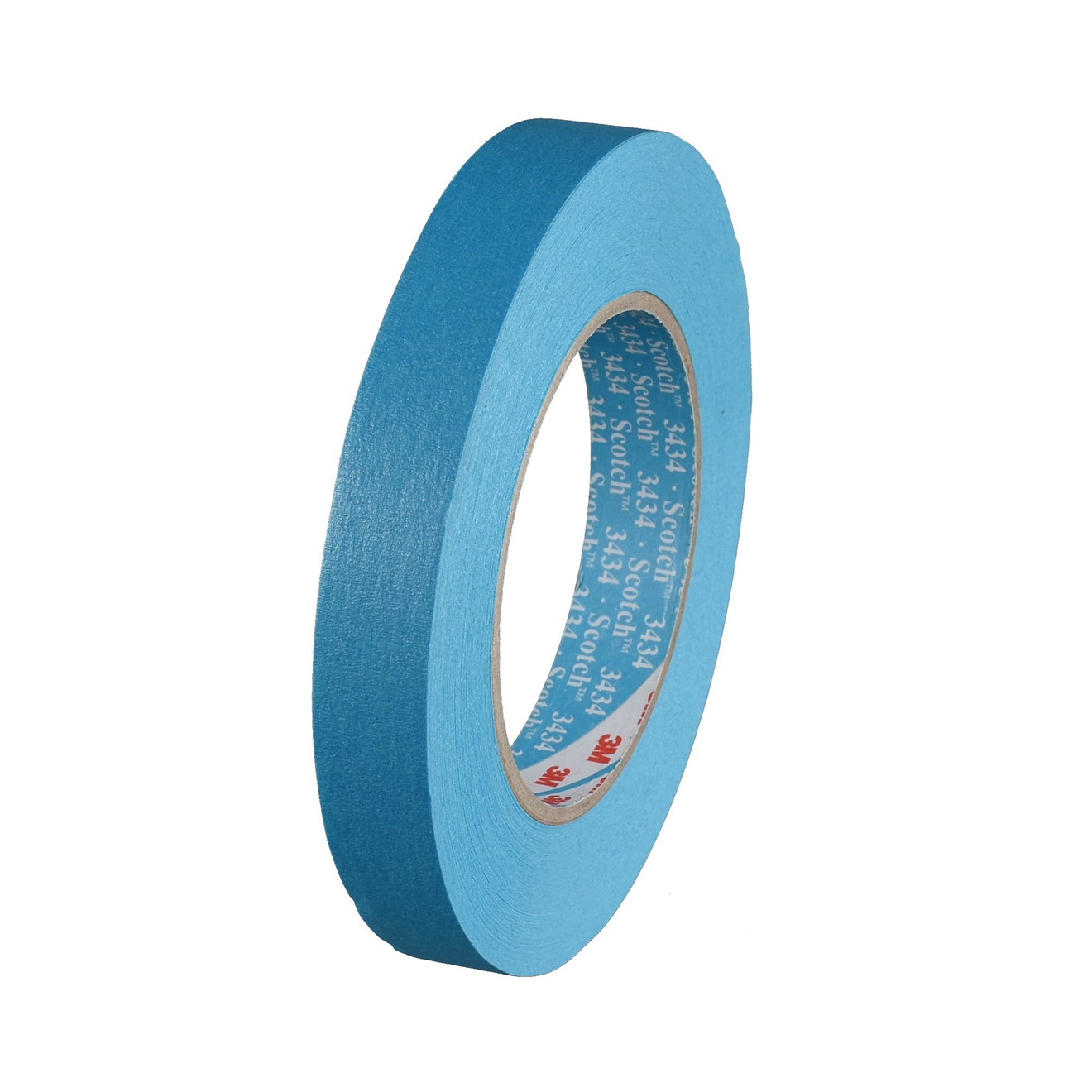 3M Abklebeband Scotch blau 3434 18mm x 50m 3M Blue Masking Tape Scotch 3434 18mm x 50m