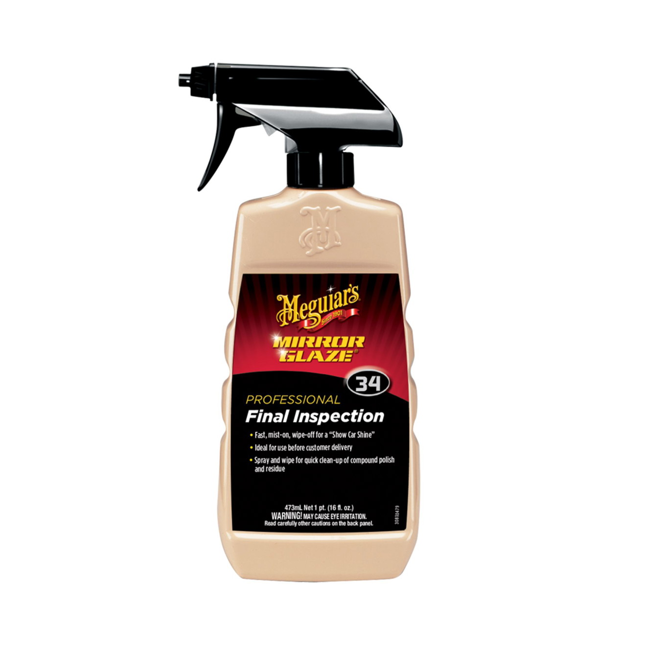 Meguiars Mirror Glaze Detailer Final Inspection #34 473ml Meguiar's Mirror Glaze Detailer Final Inspection #34 473ml
