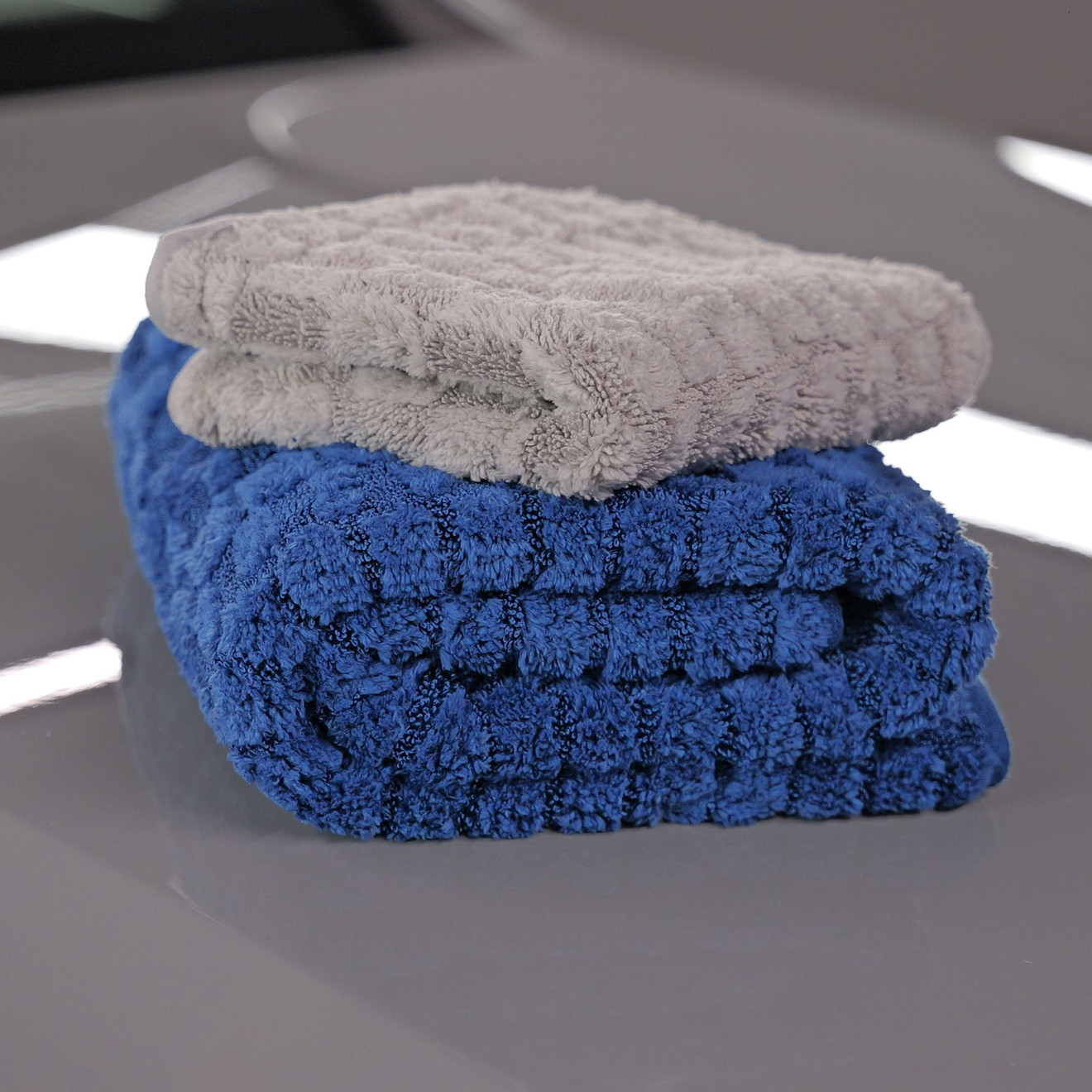 Detail Passion Trockentuch TigerShark v2 seablue 50 x 75cm