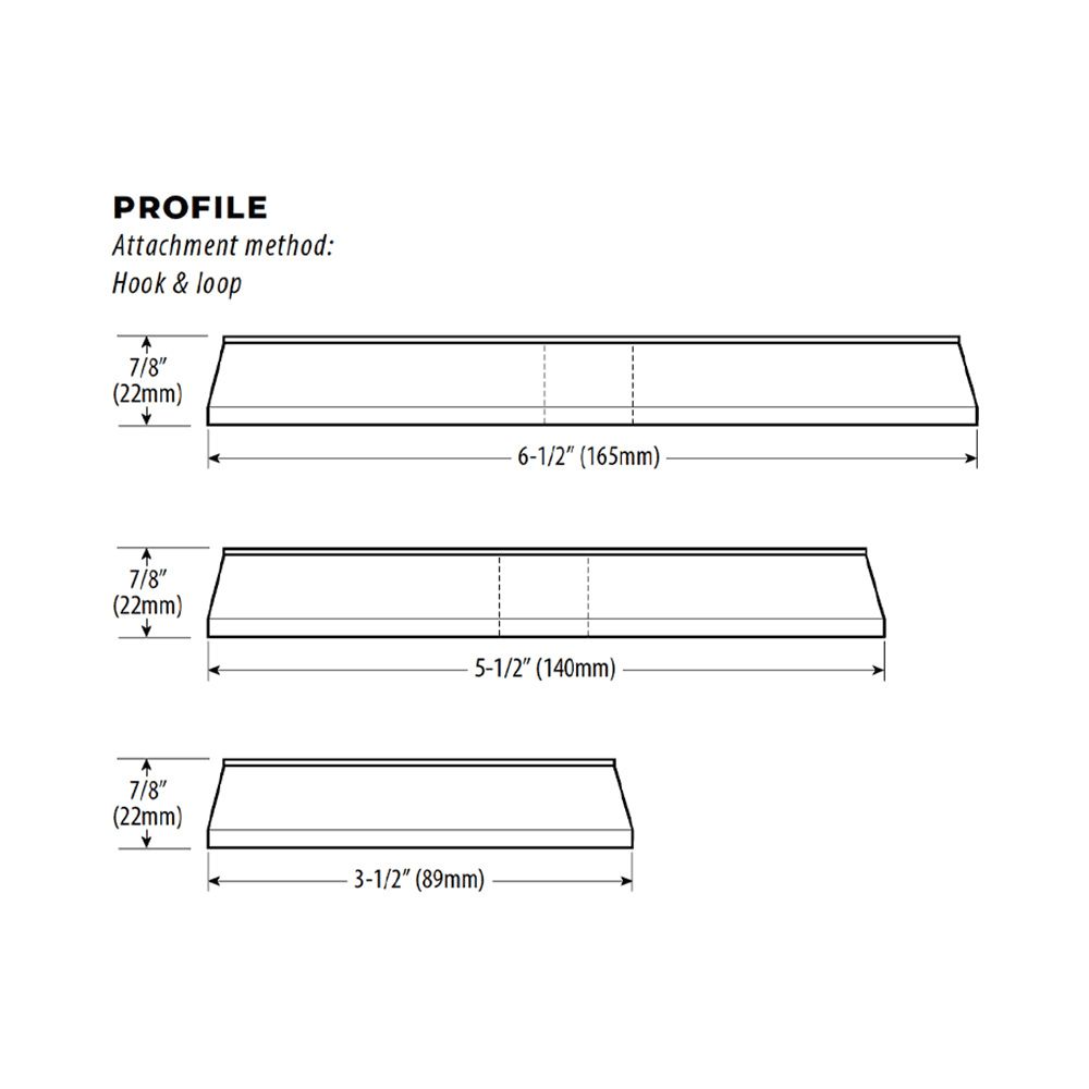 Lake Country Polierpad 125mm SDO black Finishing 22mm Ø 125/140mm