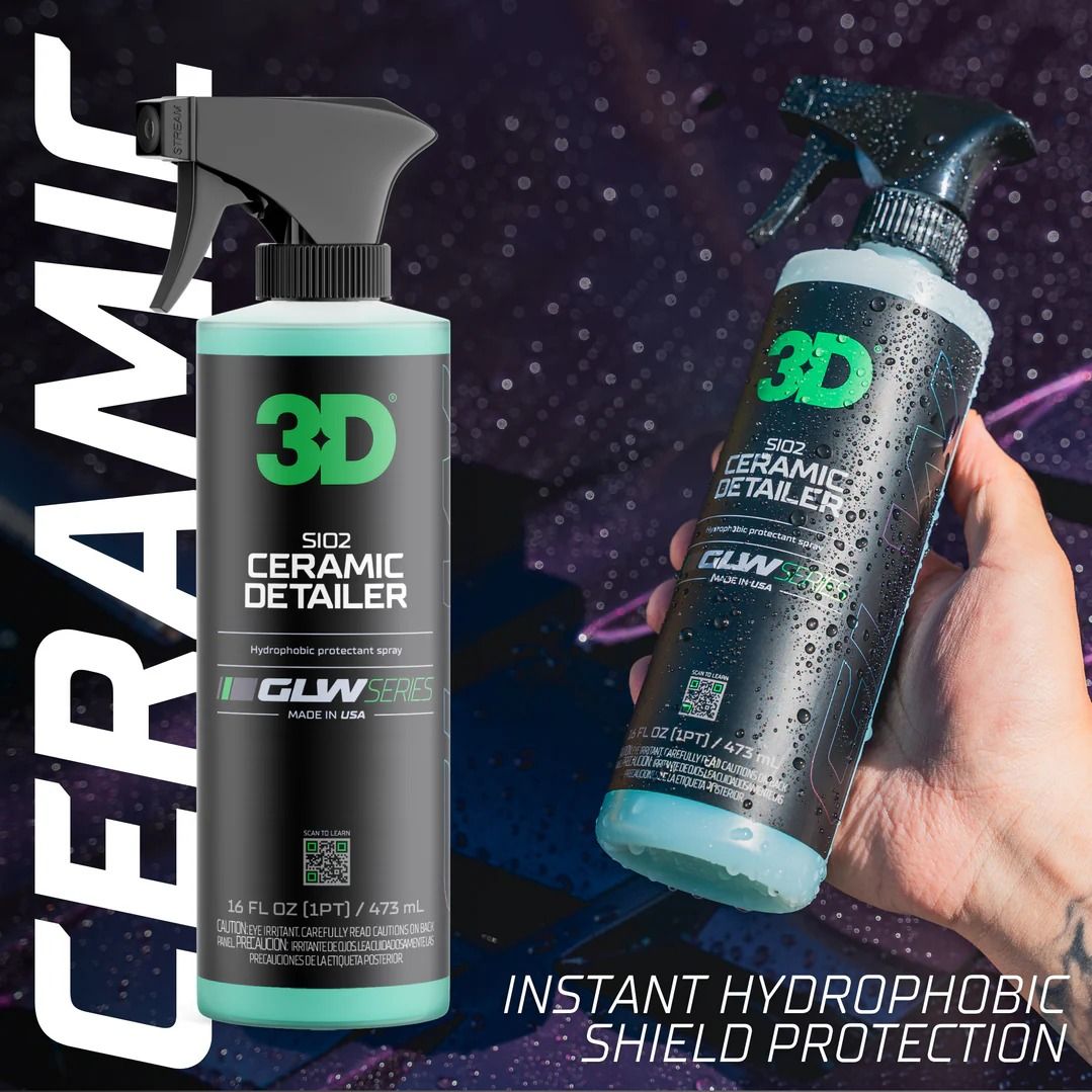 3D GLW Спрей защитно покритие SIO2 Керамичен Детайлър 473ml