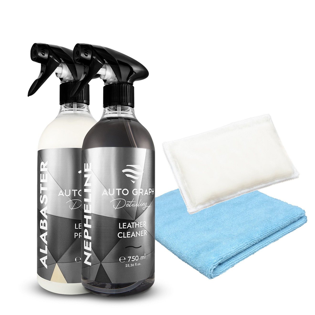 Set de Nettoyage et Protection Cuir AUTO GRAPH XL