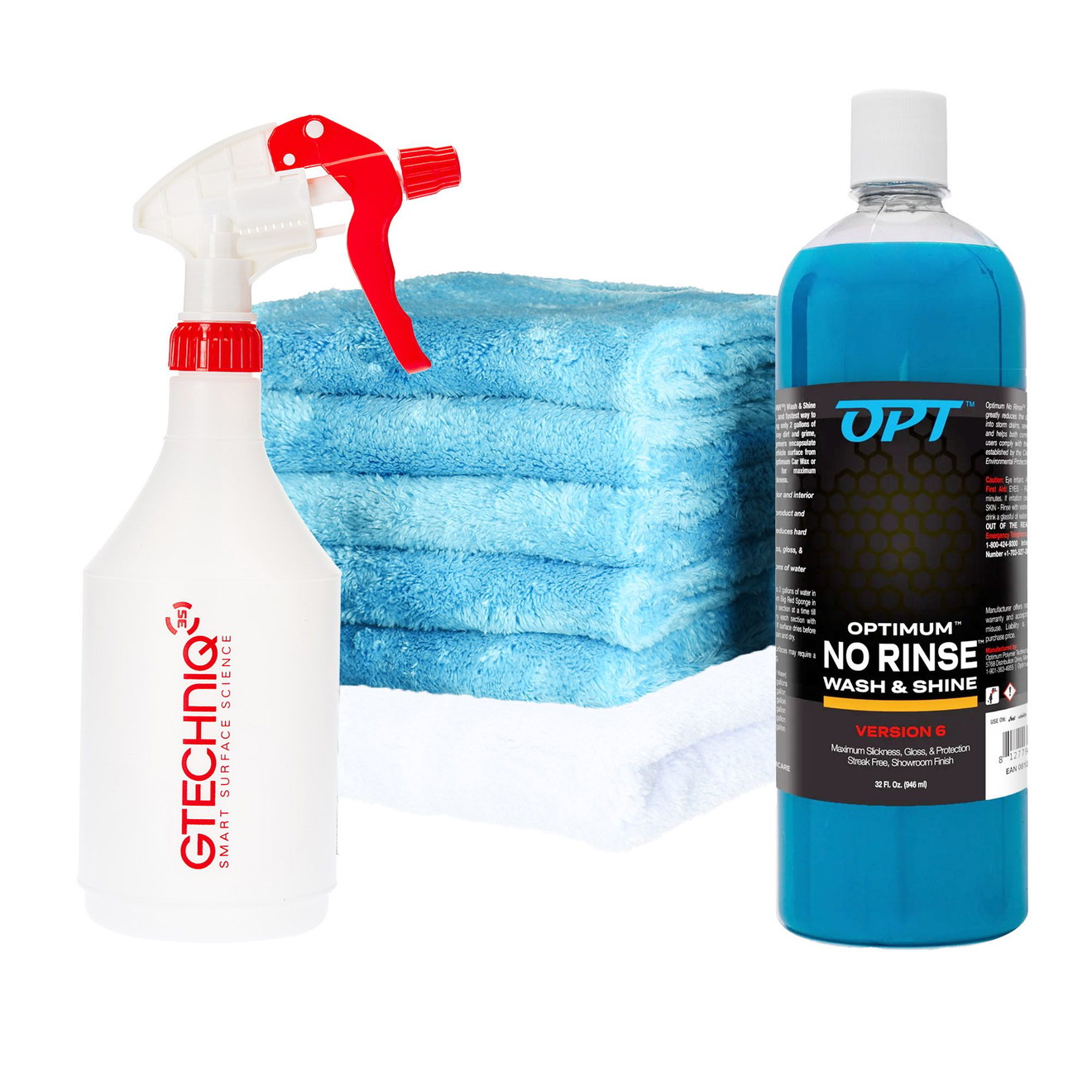 DP Waschset für Rinseless Wash Optimum No Rinse ONRv6 - Waschen ohne Wasser Akku Schaumsprüher