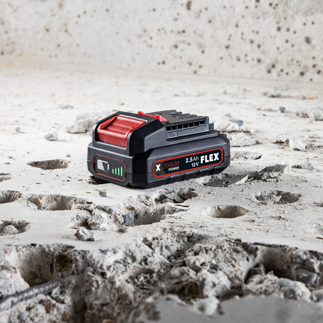 Flex Akku AP 12/2.5Ah 12V Akku für Flex-Systeme mit Leuchtanzeige