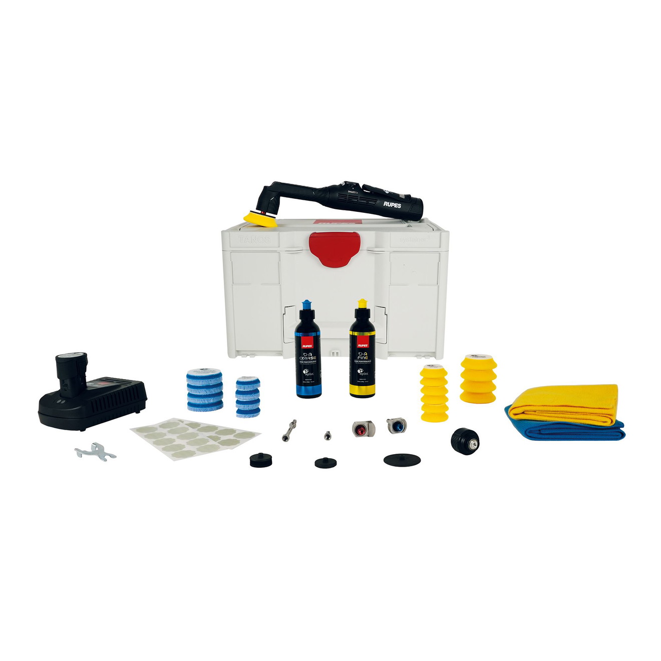 Rupes iBrid Nano Mark II Akku Mini Poliermaschine LUX Kit