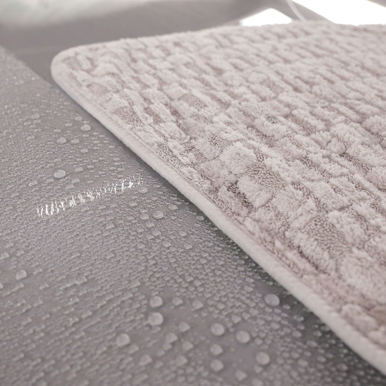 Detail Passion Baby Trockentuch TigerShark v2 Icegrey 30x30cm