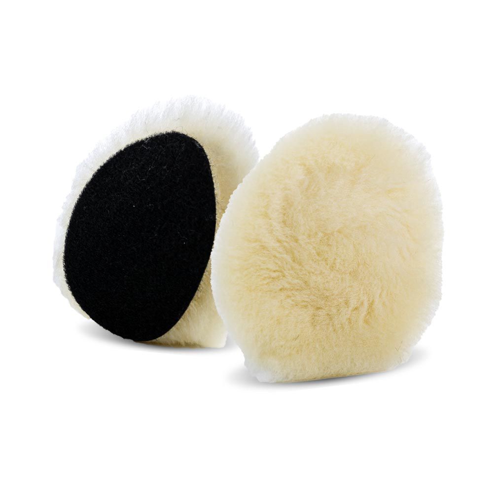 Lake Country Polierpad 75mm Prewashed Knitted Lambswool 13mm Ø 75/80mm