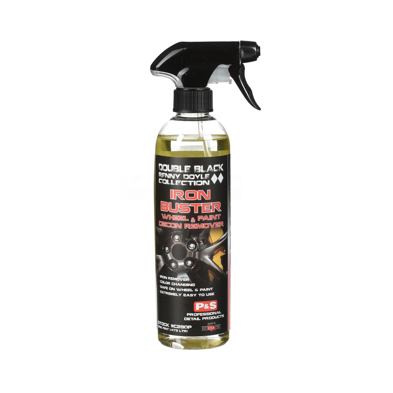 P&S Flugrostentferner Felgenreiniger Iron Buster 473ml P&S Éliminateur de rouille et nettoyant pour jantes Iron Buster 473ml