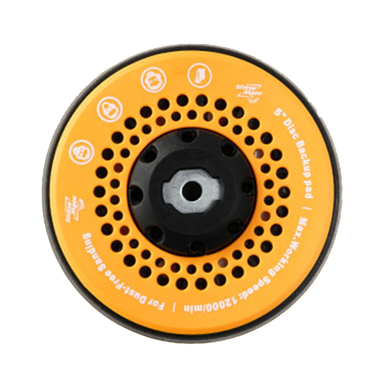 ShineMate Stützteller 150mm DustDevil Multi-Holes M8 für Exzenterpolierer