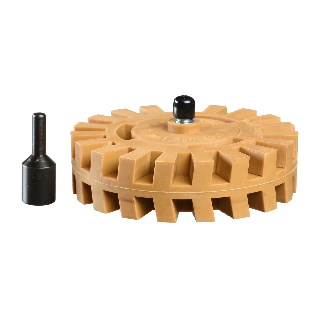HPX Kleber-Radierer Entferner Tape & Striping Remover gezahnte Scheibe 100mm HPX Adhesive Eraser Tape & Striping Remover Serrated Disc 100mm
