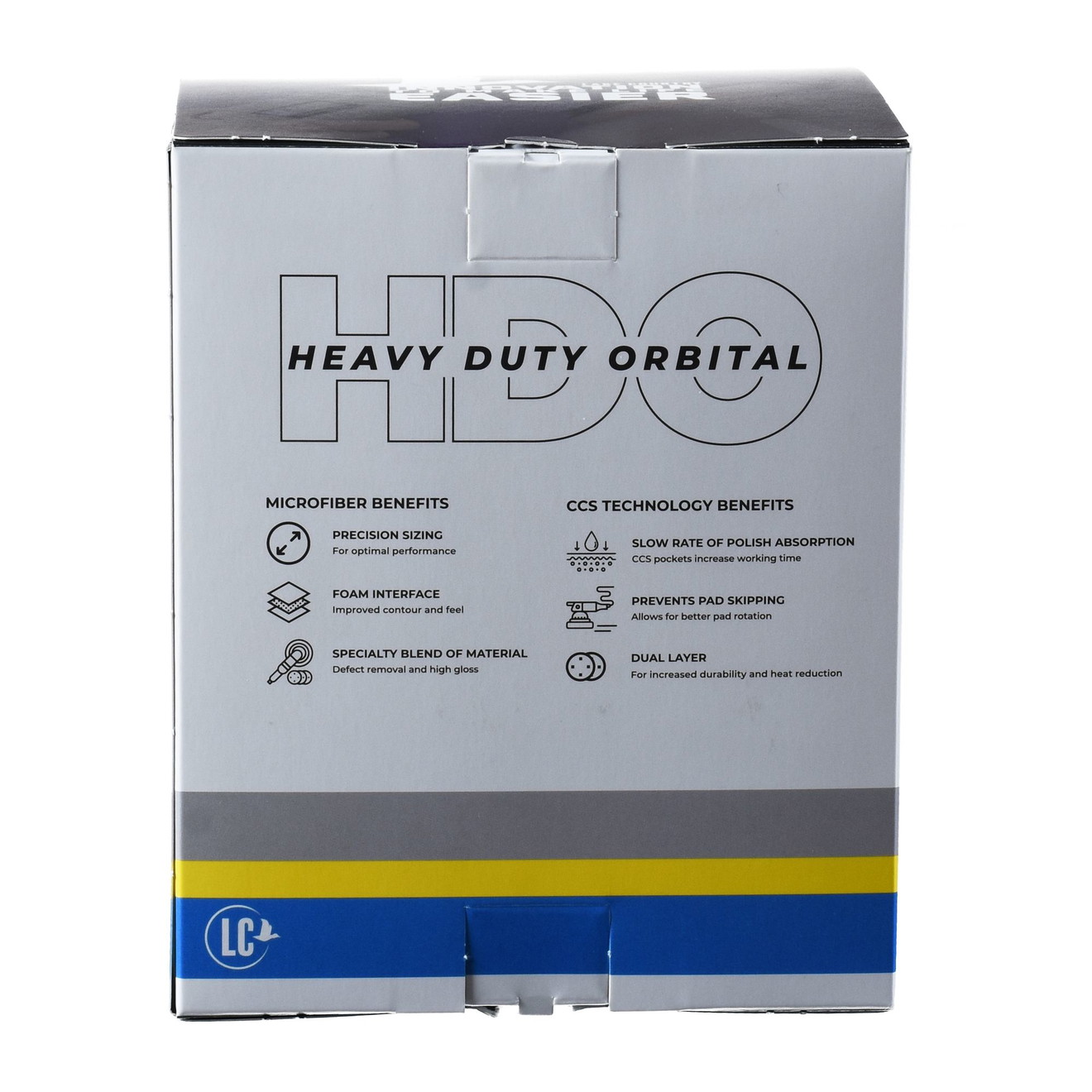 Lake Country 125mm HDO CCS ProPack 5 Polierpads Mikrofiber & Foam