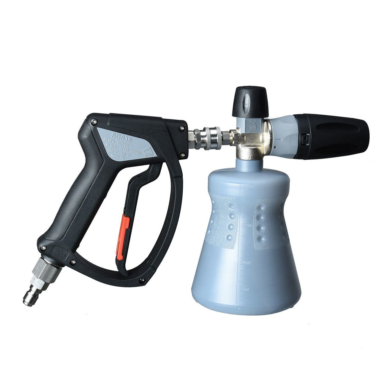 MTM Hydro Ultra Full Kit SGS35 Hochdruckreiniger Sprühpistole, Schaumkanone, Lanze
