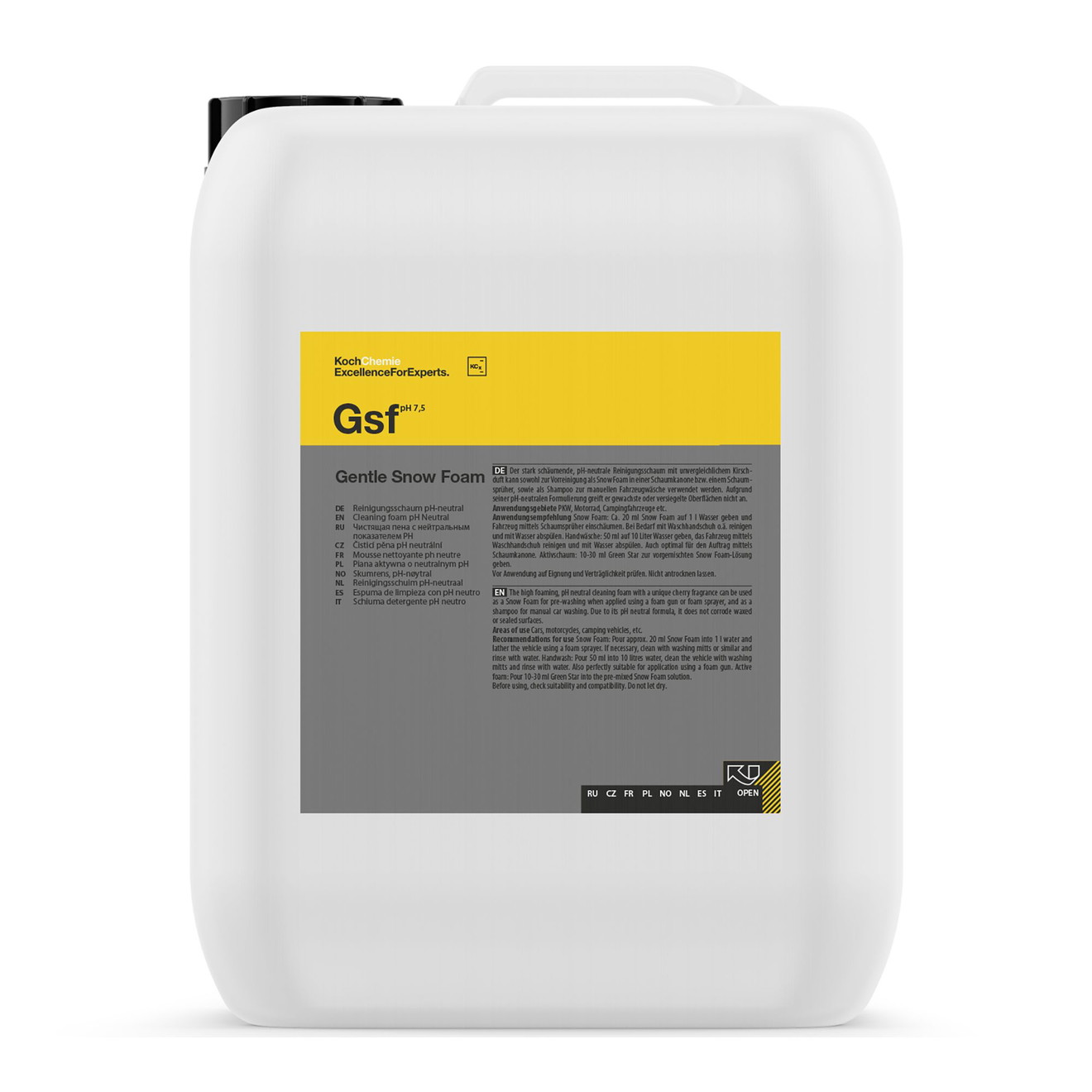 Koch Chemie Schaumreiniger Gentle Snow Foam GSF 5000ml Koch Chemie Schaumreiniger Gentle Snow Foam GSF 5000ml