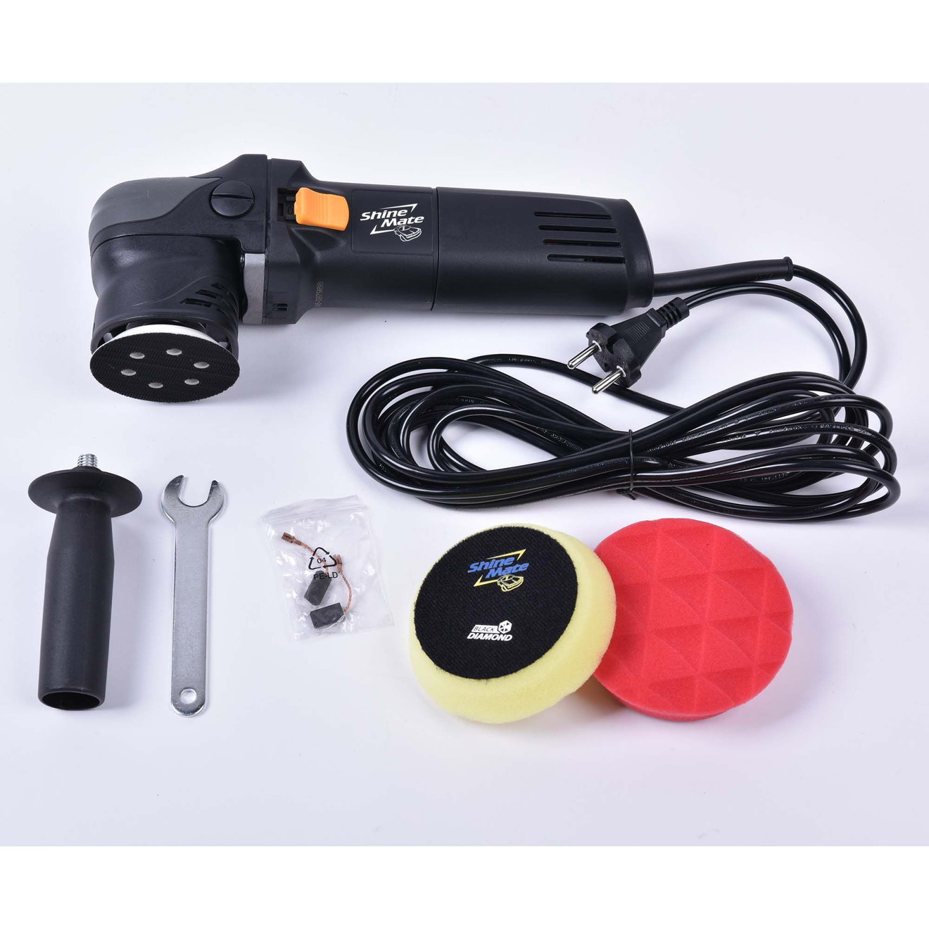 ShineMate Poliermaschine 75mm EX603 Exzenterpolierer Hub 12mm