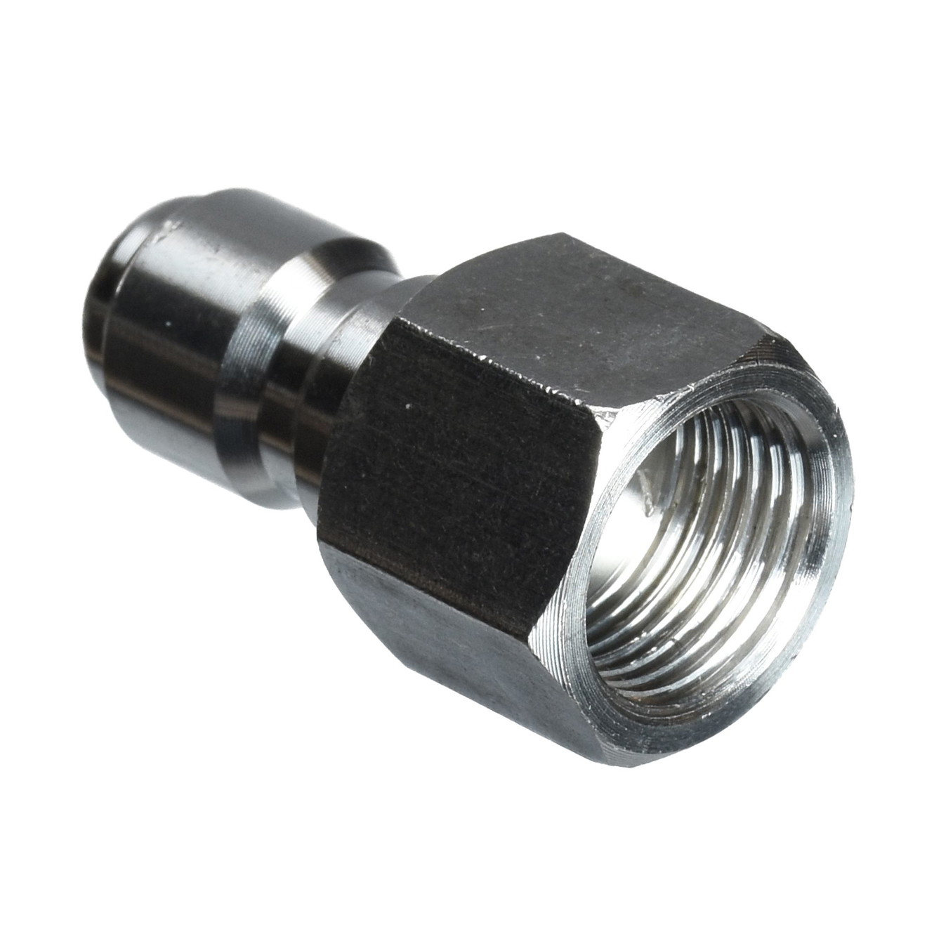 DP Pro 3/8in Schnellverschluss F Nippel Quick Connect Edelstahl für MTM Hydro DP Pro 3/8in Quick Connect Stainless Steel F Nipple for MTM Hydro