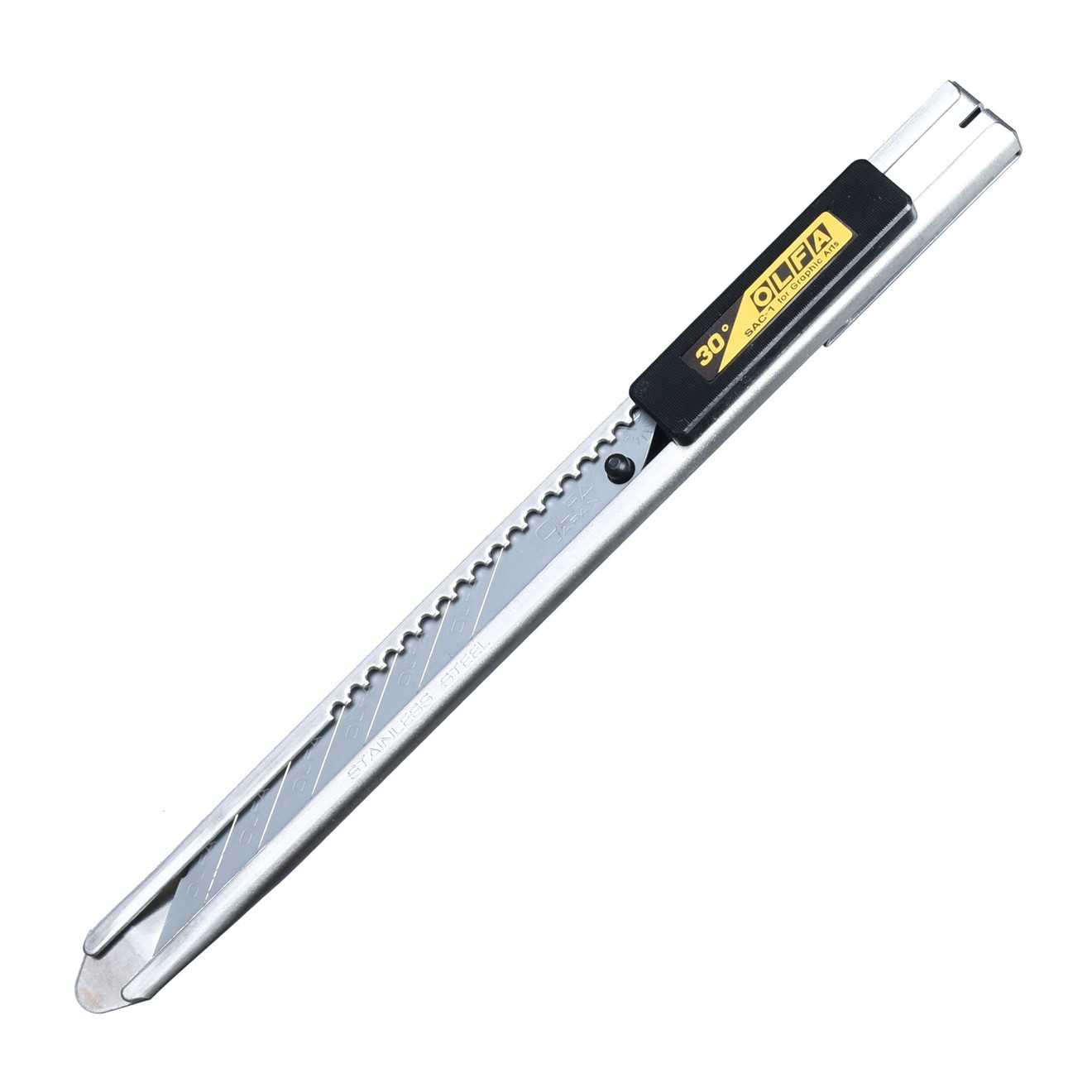OLFA Cutter SAC-1 Präzisionsmesser 30-Grad Edelstahl für PPF- / CarWrapping OLFA Cutter SAC-1 Precision Knife 30-Degree Stainless Steel for PPF/CarWrapping