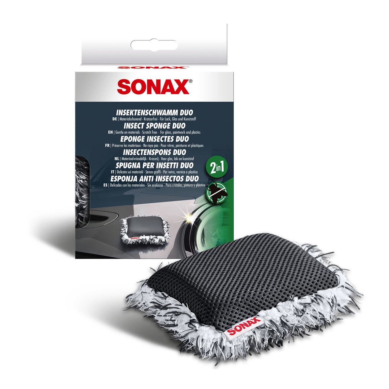 SONAX InsektenSchwamm Duo SONAX Insect Sponge Duo