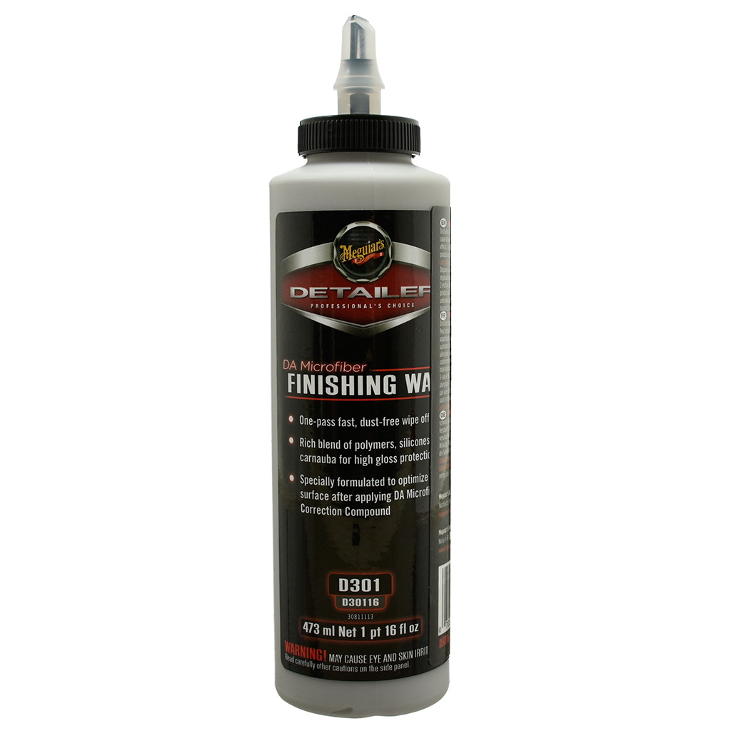 Meguiars Detailer DA Microfiber Finishing Wax Polymer-Carnauba 473ml Meguiars Detailer DA Microfiber Finishing Wax - Polymer & Carnauba (473ml)