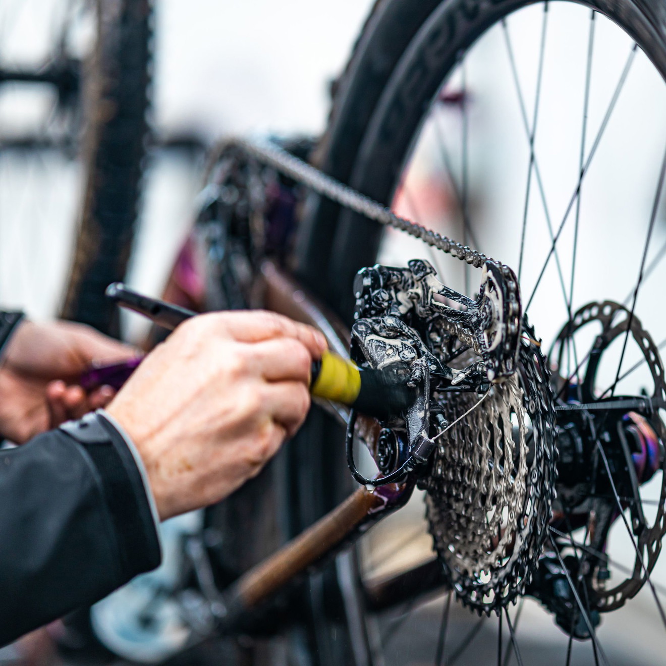 Gtechniq Bike Reinigungsbürste Fahrrad, EBike Pedelec Detailing Brush Detailung Brush für Fahrräder