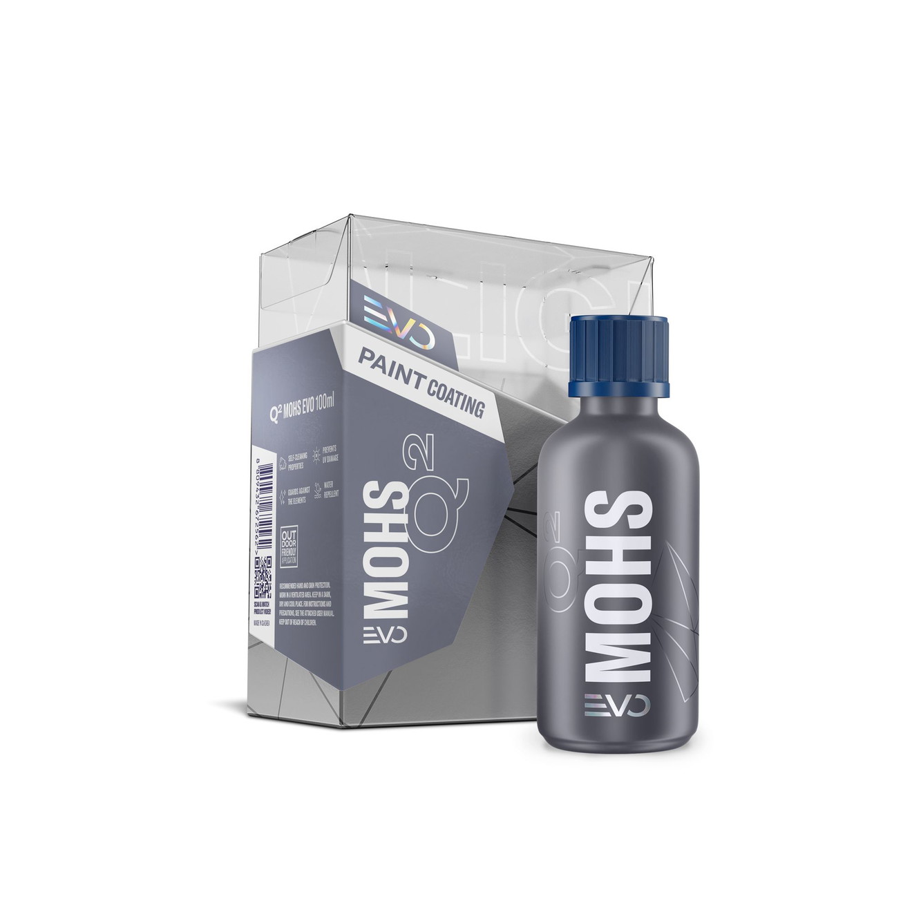 GYEON Q2 Mohs EVO Auto Keramikbeschichtung Set Light Box 50ml Keramikbeschichtung & Keramikerversiegelung
