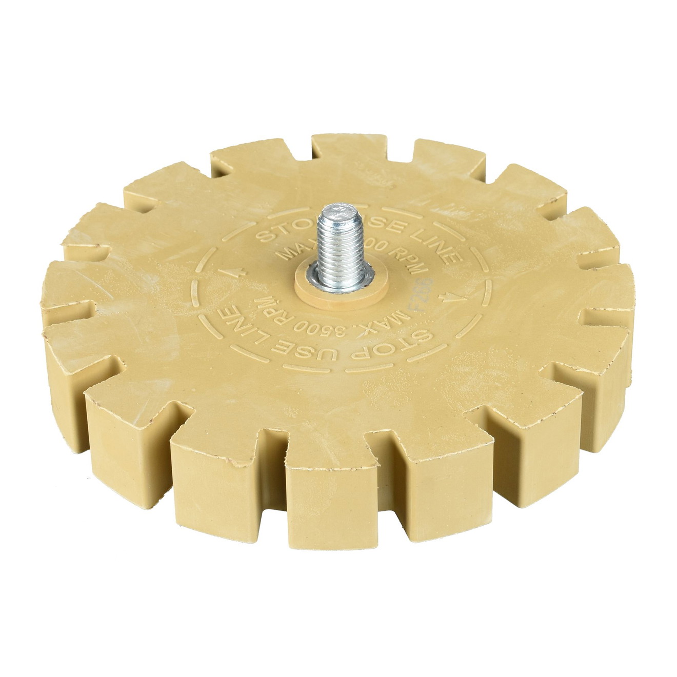 ShineMate Eraser Pad 100mm dentellato per rimozione adesivi