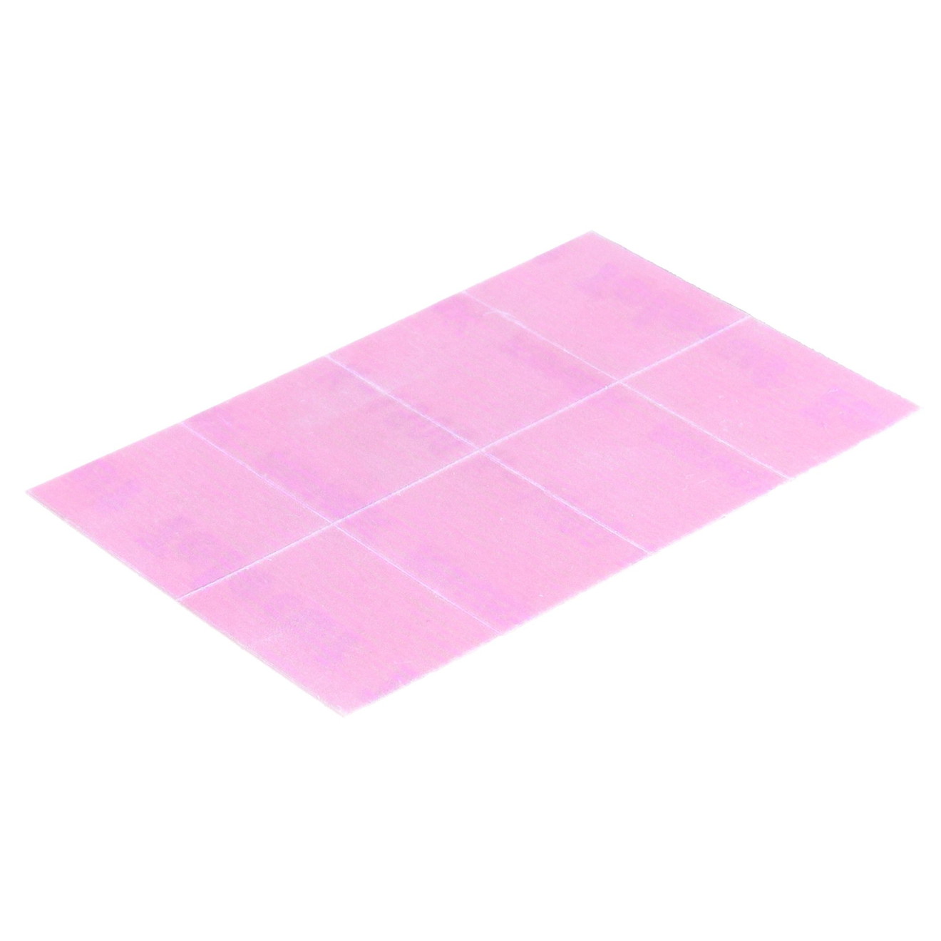 KOVAX Tolecut Schleifpapier Aufklebe-Streifen 29 x 35mm rosa K1500 200 Stück