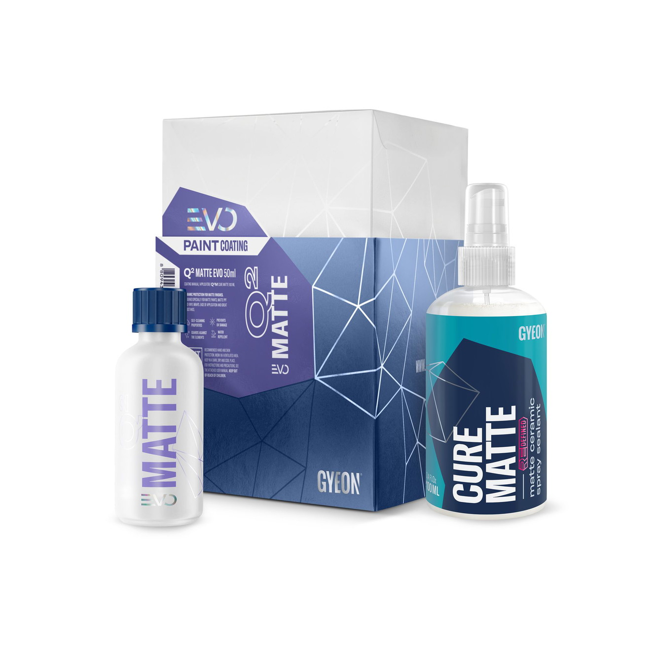 GYEON Q2 Matte EVO Keramikversiegelung Mattlack 50ml GYEON Q2 Matte EVO Ceramic Coating for Matte Paint 50ml