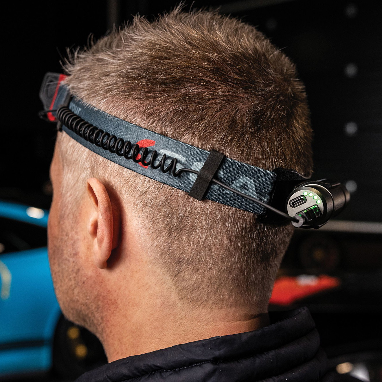 Scangrip I-MATCH 4 Stirnlampe mit 5 Farbtemperaturen – 250 Lumen Lampe Exterior und Interior Oldtimer