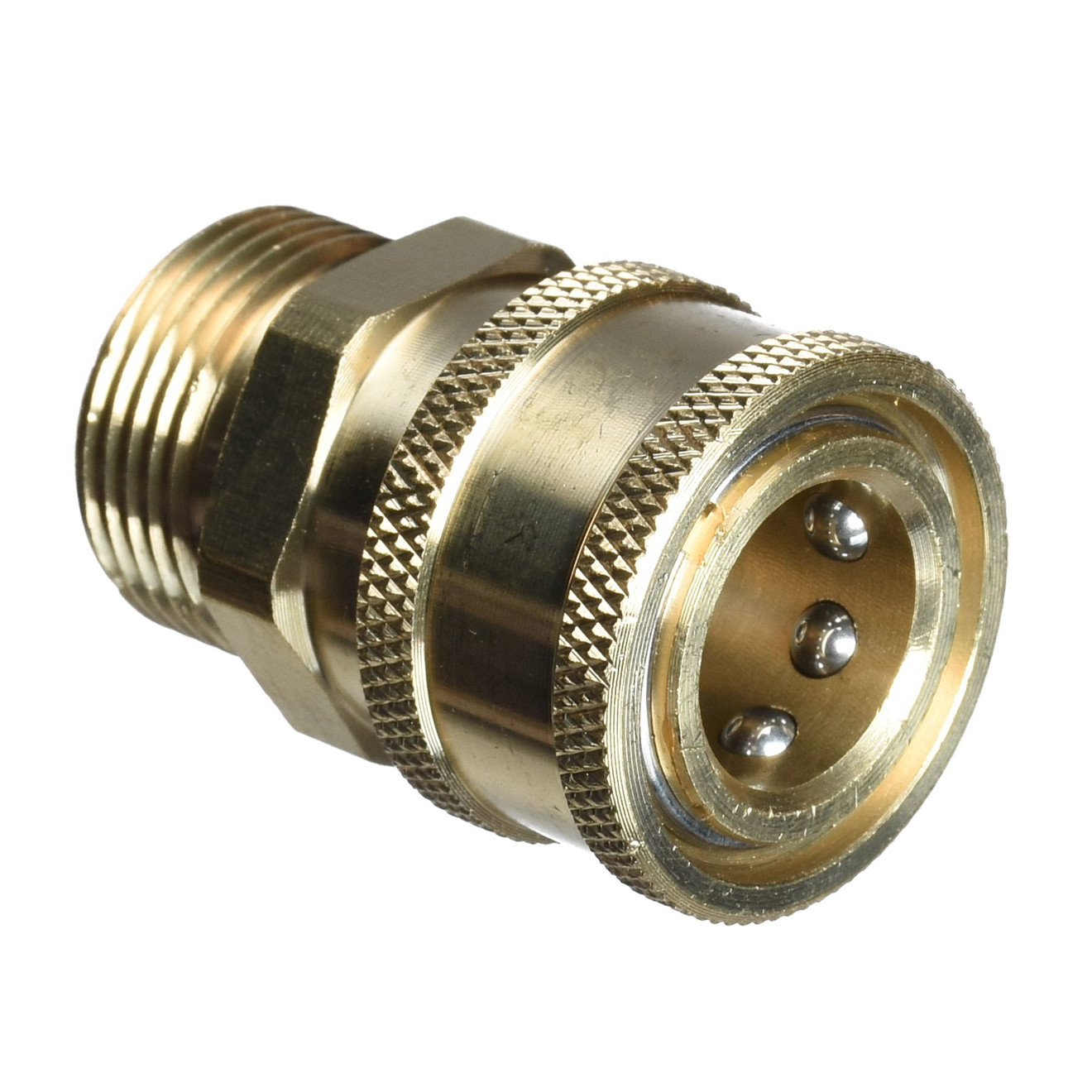 DP Pro 3/8in M22 M Quick Connect Kupplung Messing 15mm Diameter für MTM Hydro DP Pro 3/8in M22 M Quick Connect Kupplung Messing 15mm Diameter für MTM Hydro