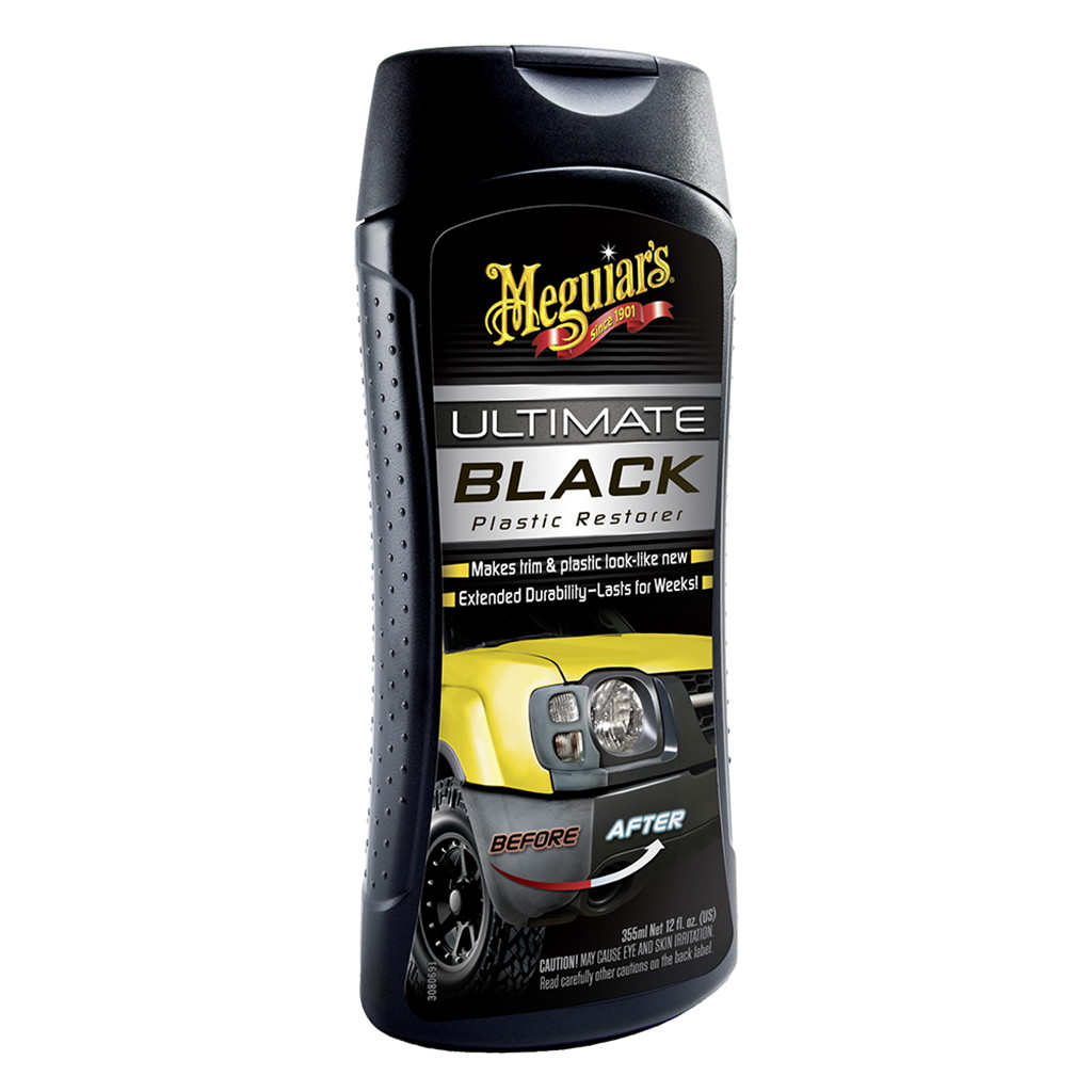 Meguiars Ultimate Black Kunststoff Reinigung & Versiegelung 355ml Meguiar's Ultimate Black Plastic Care & Seal 355ml