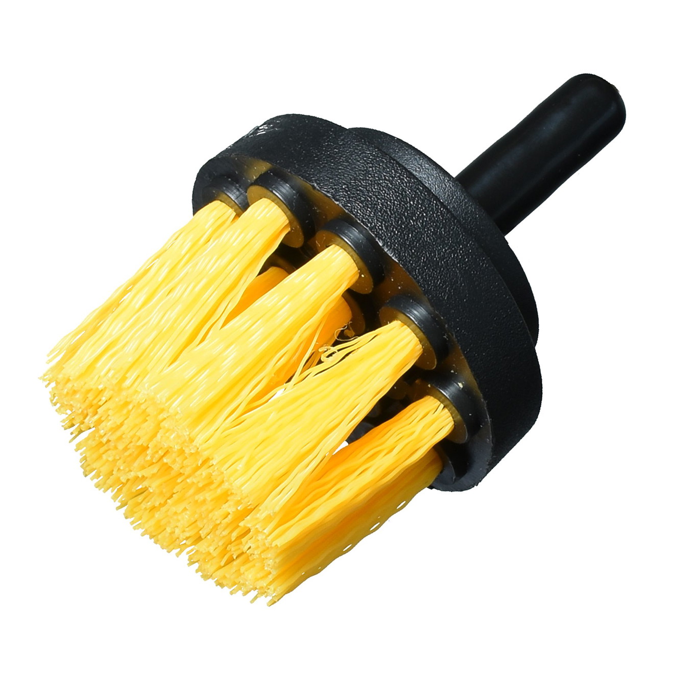 APS Drill Brush Rookie - mittelhart Rotationsbürste gelb Ø50mm
