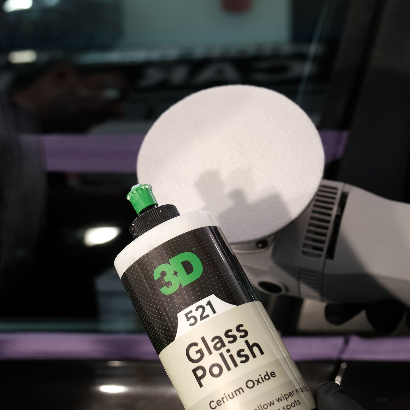 3D Glass Polish 521 Ceroxid Glaspolitur 473ml