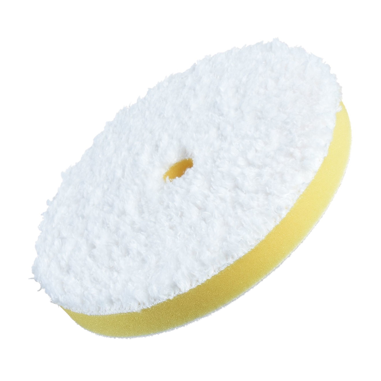 Rupes 125mm D-A Microfiber Polishing Pad FINE Yellow Ø 130mm