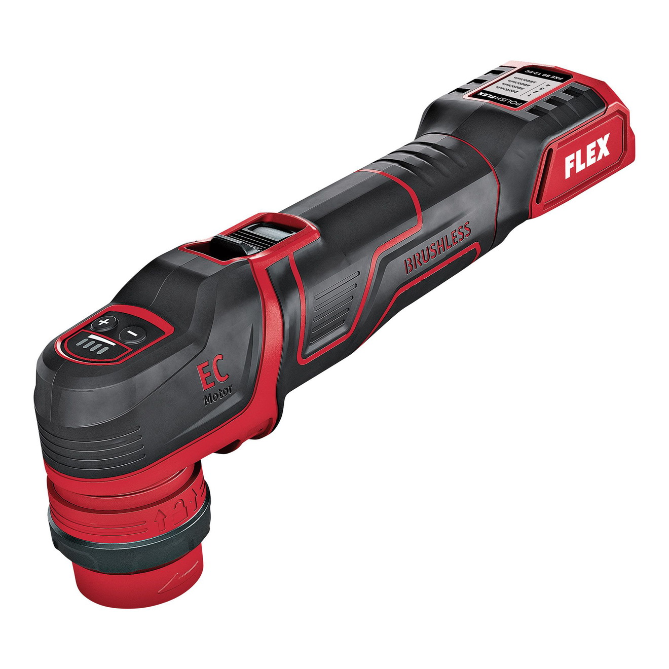 Flex Akku Polierer Minipoliermaschine PXE 80 12-EC - ohne Akkus und Zubehör Flex Battery Polisher Mini Polisher PXE 80 12-EC - No Batteries and Accessories