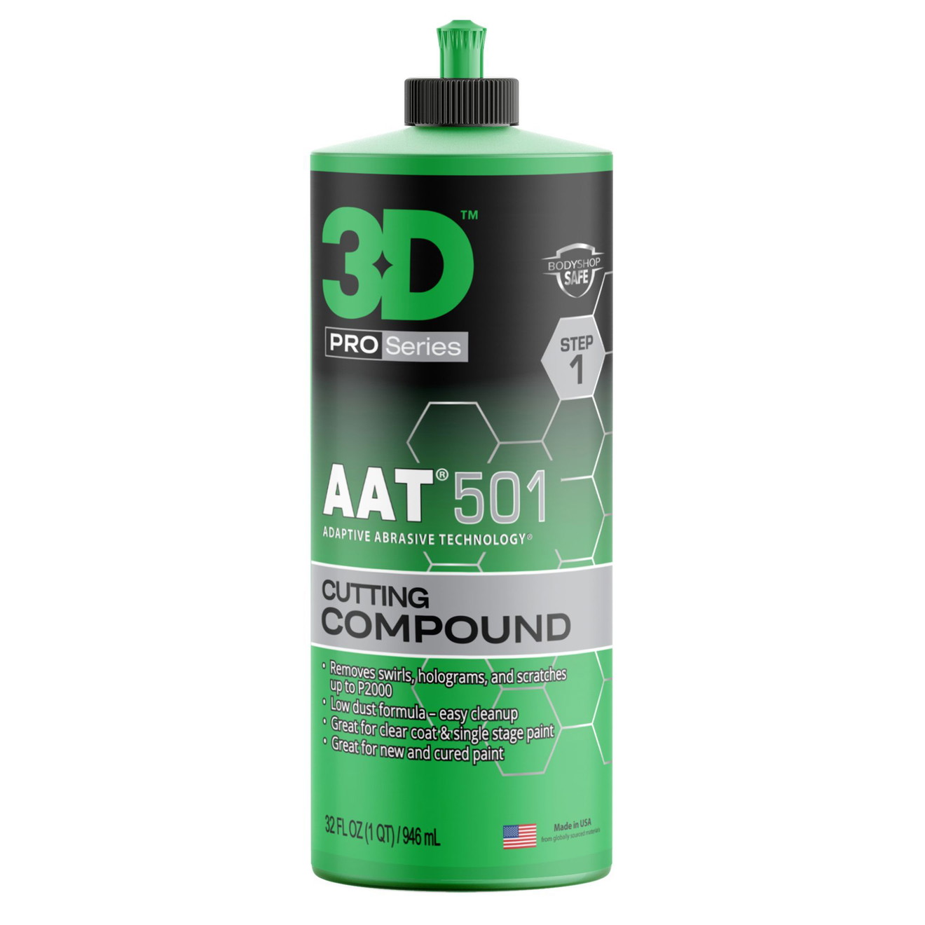 3D AAT 501 Полирол за лак Cutting 946ml